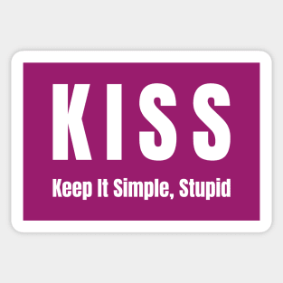Keep It Simple, Stupid: Witty Phrase Sticker